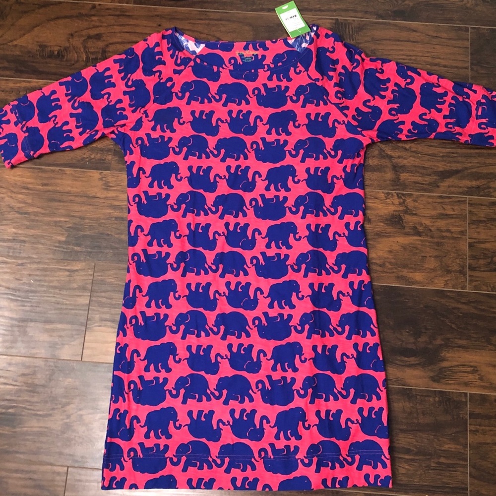 Lilly Pulitzer Tusks in the Sun Cassie Dress